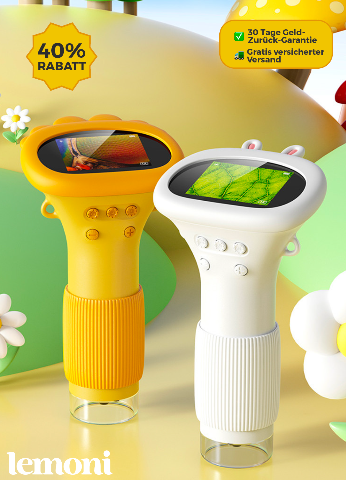 Lemoni Explorer™ - Digitaler Mikroskop